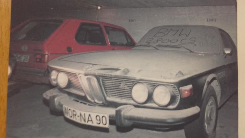 gefunden in einer Tiefgarage 1981