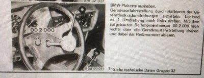 BMW Reibwertmesser 002000